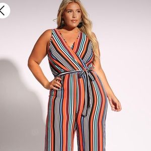 Sleeveless jumpsuit size 3x